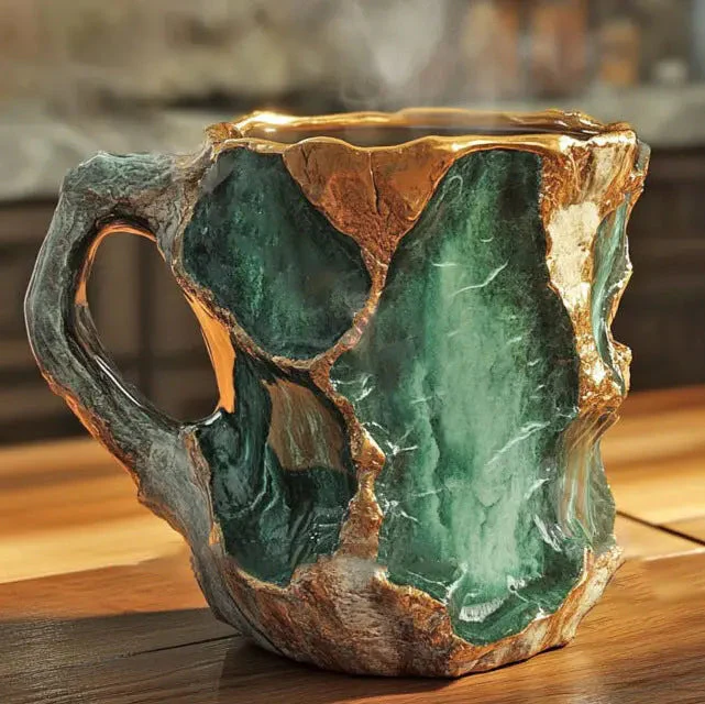Crystal-Infused Mineral Coffee Mugs - Image 4